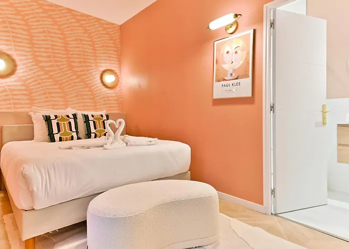 Elegant Loft Avec 2 Au Coeur De Apartament Paryż